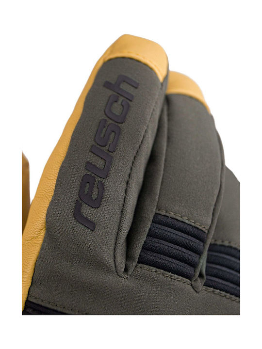 Reusch Men's Ski & Snowboard Gloves Yellow