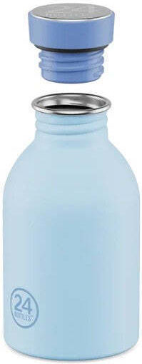 24Bottles Rostfreies Kinder Trinkflasche mit Stroh Auslaufsicher Mehrfarbig 250ml