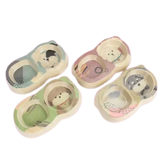Denik Pets Bol de Plastic pentru Hrană și Apă pentru Câini și Pisici 260 ml 27,5 cm