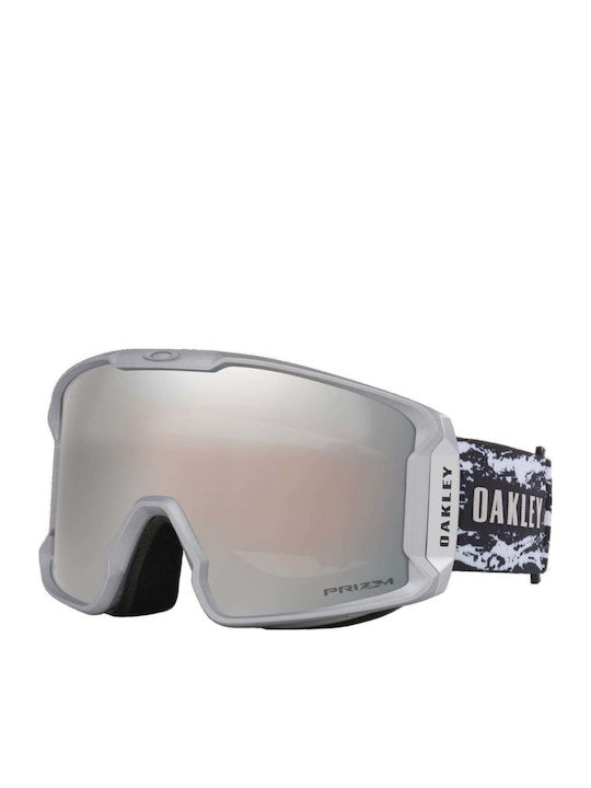 Oakley Mască de Schi și Snowboard pentru Adulți Neagră cu Lentilă Neagră