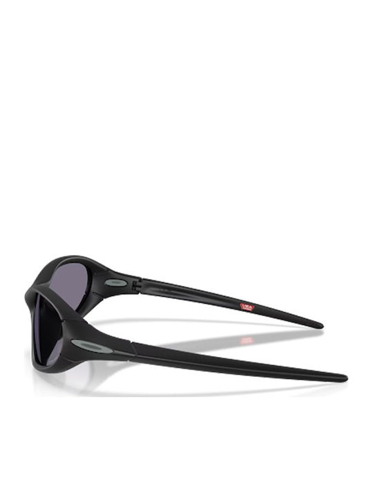 Oakley Jacket Prizm Γυαλιά Ηλίου Μαύρα με Κοκκάλινο Σκελετό
