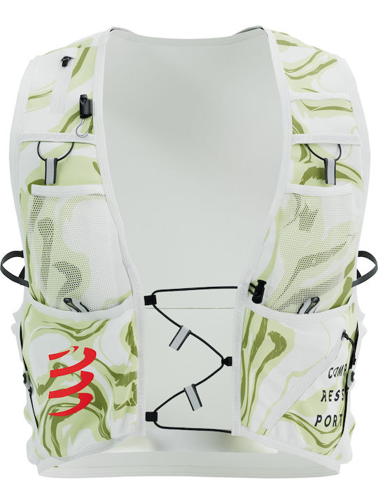 Compressport Γιλέκο Υδροδοσίας 0.005lt Λευκό