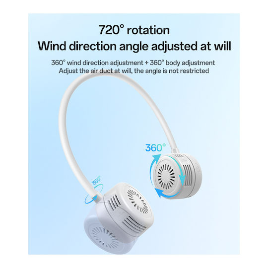 Yesido Grey Electric Neck Fan