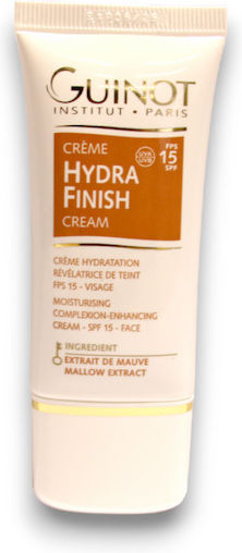 Guinot Hydra Finish Крем Лице Ден с SPF15 за Всички видове Кожа 30мл