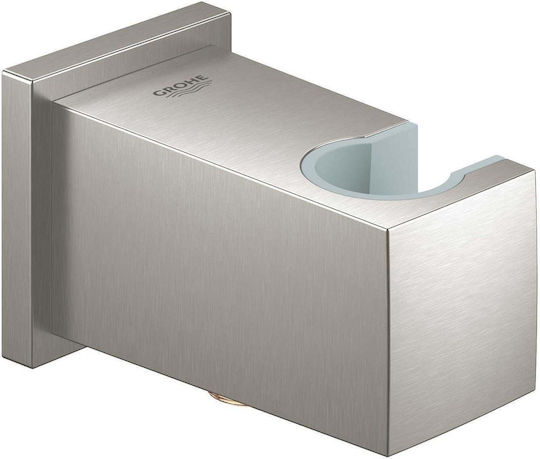 Grohe Cube Shower Outlet Elbow 26370dc0 1/2" X 1/2" Hand Shower Holder Matte Brushed Steel