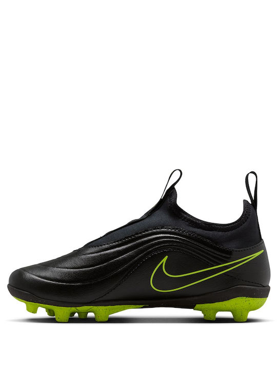 Tiempo FG/MG Kids Molded Soccer Cleats Black