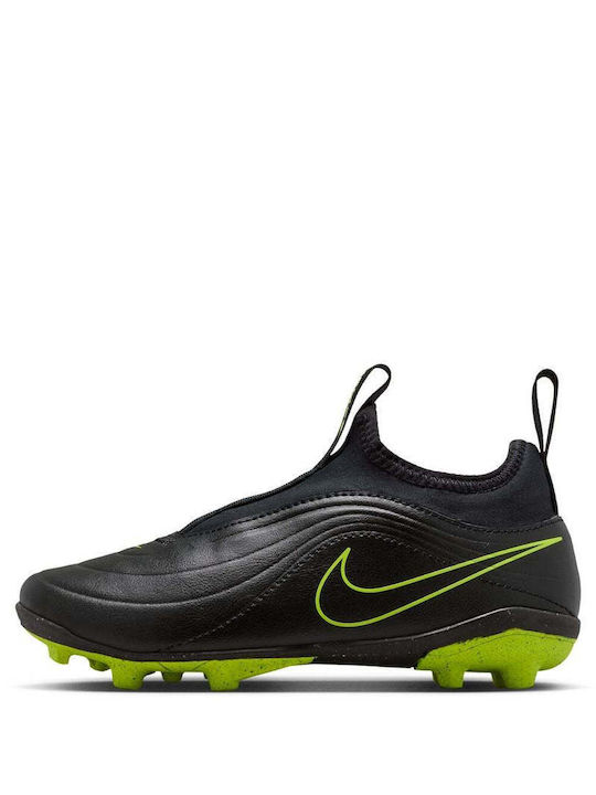 Tiempo FG/MG Kids Molded Soccer Cleats Black