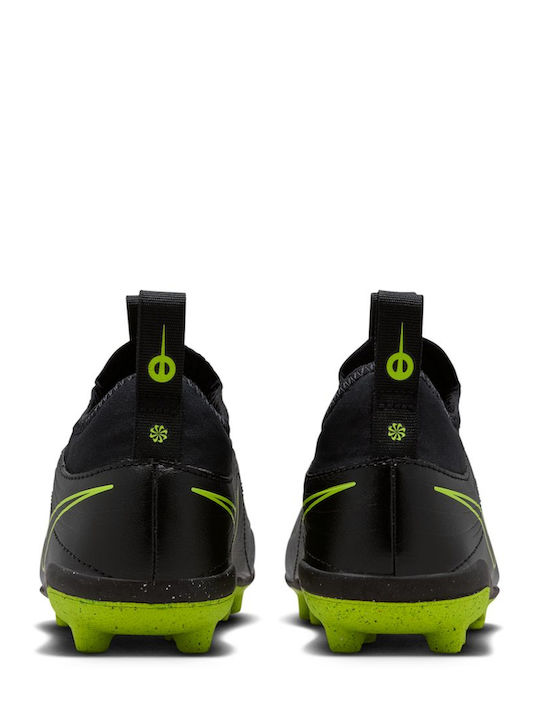Tiempo FG/MG Kids Molded Soccer Cleats Black