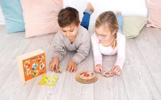 Holzpuzzle für Kinder Humanico Eating 27 Teile Beleduc