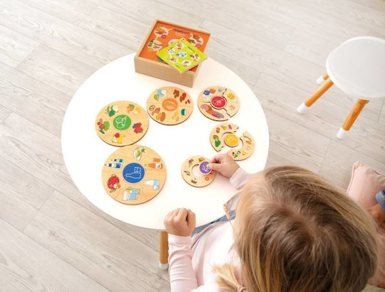 Holzpuzzle für Kinder Humanico Eating 27 Teile Beleduc