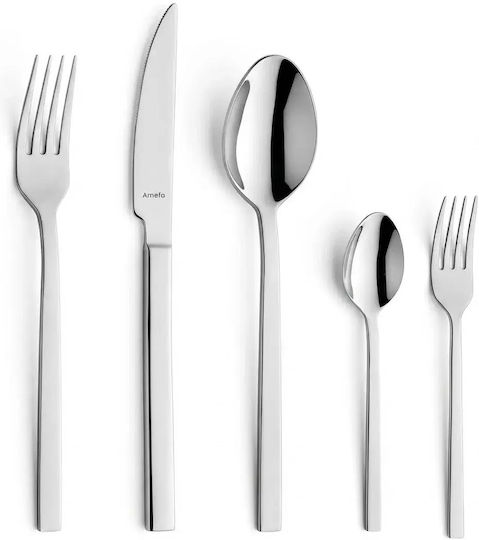Amefa Set de tacâmuri Argintiu 60 piese