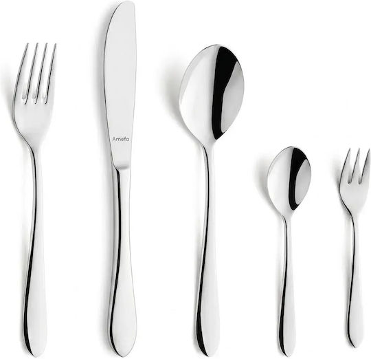 Amefa Silver Cutlery Set 60 Pieces