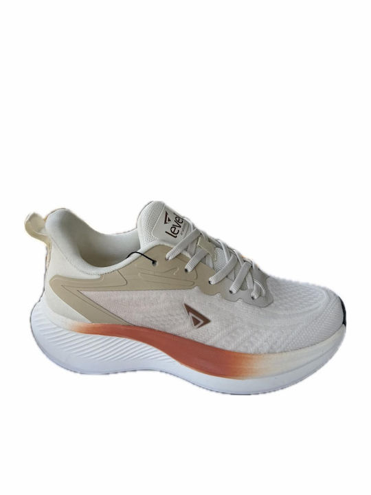Anatomische Damen-Sneakers Beige