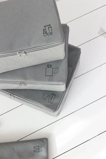 SteweHome Organizer-Tasche Grau 6 Stück