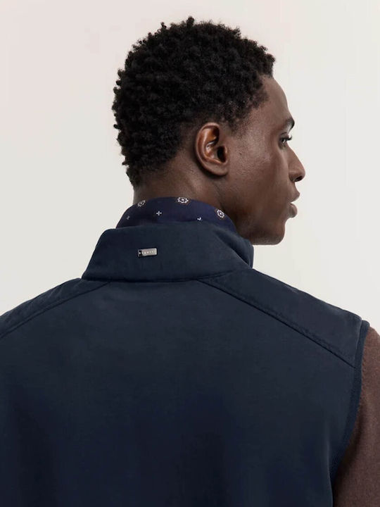 Steppweste Ärmellose Pufferjacke Blue