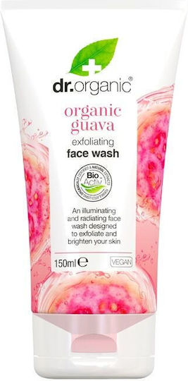 Dr.Organic Guava Gel Facial Cleanser For Brightening & Antioxidant Action 150ml