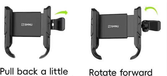 Suport Telefon Mobil cu Eliberare Rapidă pentru Oglindă Smnu