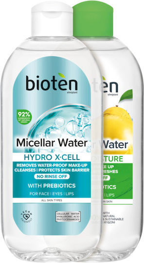 Bioten Hydro X-Cell Micellar Water Facial Makeup Remover with Moisturizing & Oil Control Action 400ml
