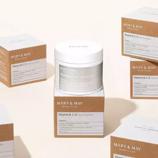 Mary & May Balsam Vitamin B.c.e Demachiant Facial cu Acțiune Hidratantă și de Strălucire 120gr