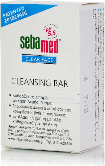 Sebamed Baton de săpun pentru curățarea feței împotriva imperfecțiunilor 100gr