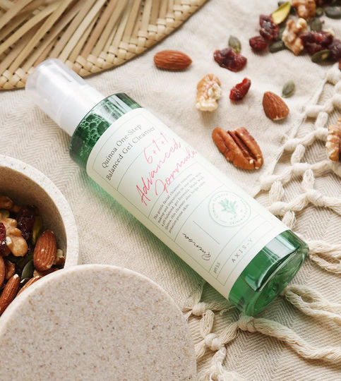 Axis-y Quinoa One-Step Gel Gesichtsreiniger Für Kontrolle Der Fettigkeit & Beruhigende Wirkung 180ml
