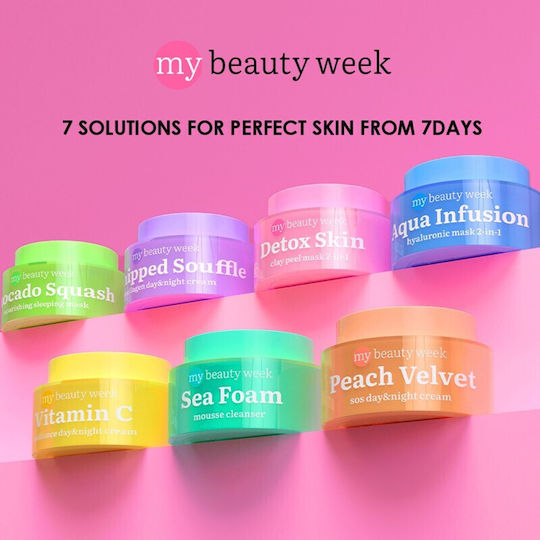 7DAYS MB Sea Foam Gesichtsreiniger Formulierung mit Feuchtigkeitsspendend und Reduzierung von Rötungen 50ml