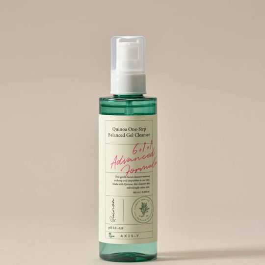 Axis-y Quinoa One-Step Gel Gesichtsreiniger Für Kontrolle Der Fettigkeit & Beruhigende Wirkung 180ml