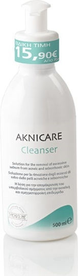 Synchroline Aknicare Gel de Curățare a Feței pentru Controlul Sebumului 500ml