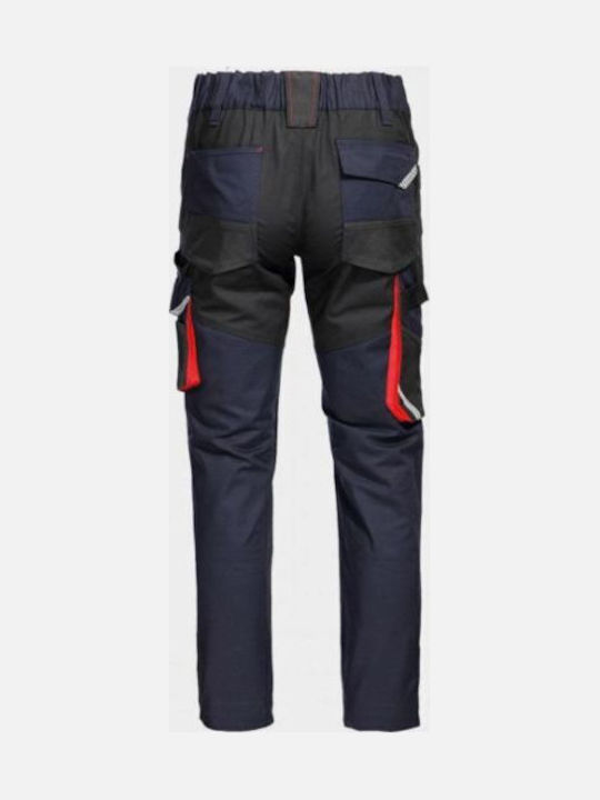 Stenso Stretch Παντελόνι Εργασίας Navy Μπλε