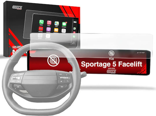 GrizzGlass Folie de Protecție pentru Ecran Cardisplay Kia Sportage 5 Facelift 12 3 2025 Mată