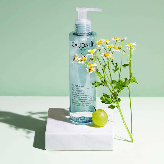 Caudalie Vinoclean Apă Micelară Demachiantă Pentru Față Cu Acțiune Hidratantă și Calmanta 400ml