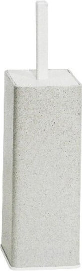 Viomes Slim White Plastic Bathroom Toilet Brush