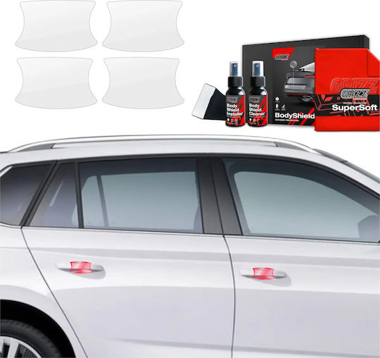 Grizzglass Protective Film Door Handles Grizzglass Bodyshield Skoda Kamiq 2019-2025 4in1