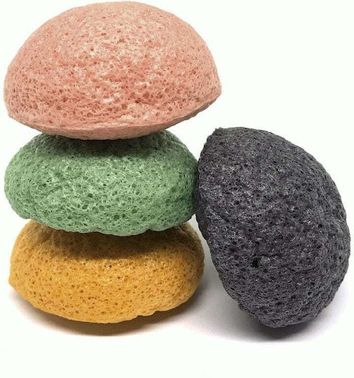 Vican Wise Beauty Konjac Face Cleansing Sponge With Antioxidant Green Tea Powder