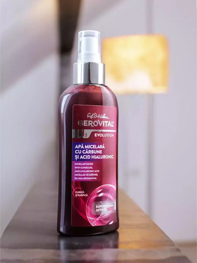 Gerovital H3 Evolution Micellar Water Facial Cleansers for Oil Control and Antioxidant Action 150ml