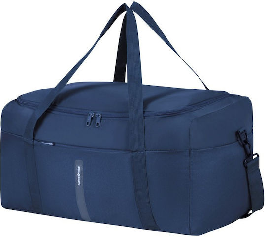 Samsonite Duffle Σακ Βουαγιάζ 47lt Μπλε Υφασμάτινο