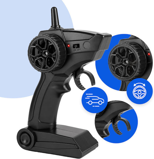 MalPlay Радиоуправляем автомобил 4WD, черен