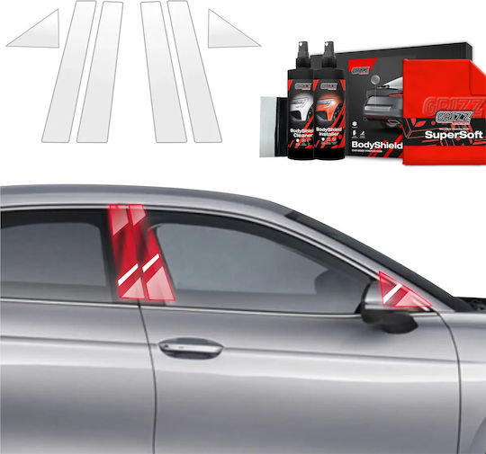 Grizzglass Protective Film Pillars Grizzglass Bodyshield Skoda Superb 4 Liftback 2024-2025