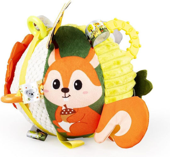 Cangaroo Minge Jollybaby Jungle Deluxe din Material Textil pentru Nou-Născuți
