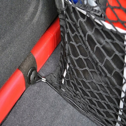 Plasă Pentru Portbagaj Auto cu Suporturi 100x40cm Amio 02149/am