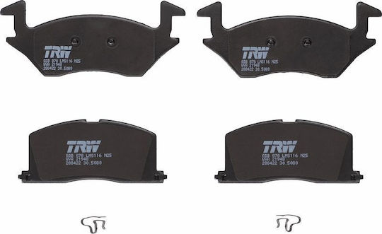 Plăcuțe Frână Față Toyota Starlet P8 '89-> Ep80-81 Diferite 4370-199