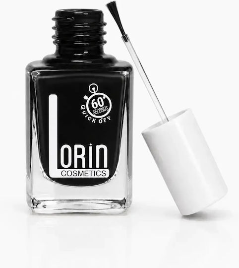 Glänzender Nagellack Schnelltrocknend Schwarz 13ml