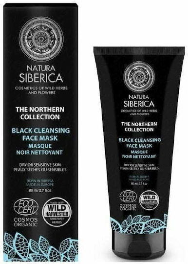Natura Siberica Black Cleansing Face Mask 80ml