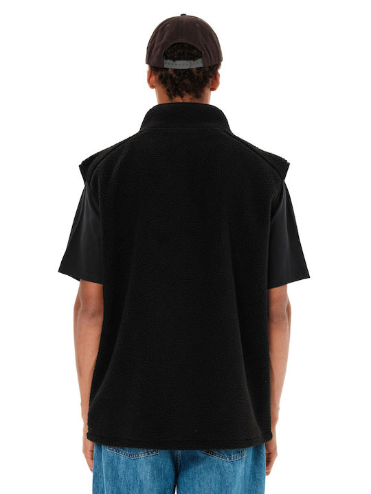 Ανδρική Ζακέτα Fleece Μαύρη