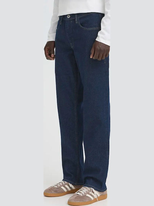 Men's Regular Fit Dark Blue Jeans