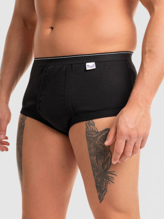 Men's Black Slip