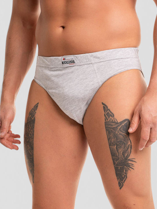 Men's Grey Slips 6-Pack