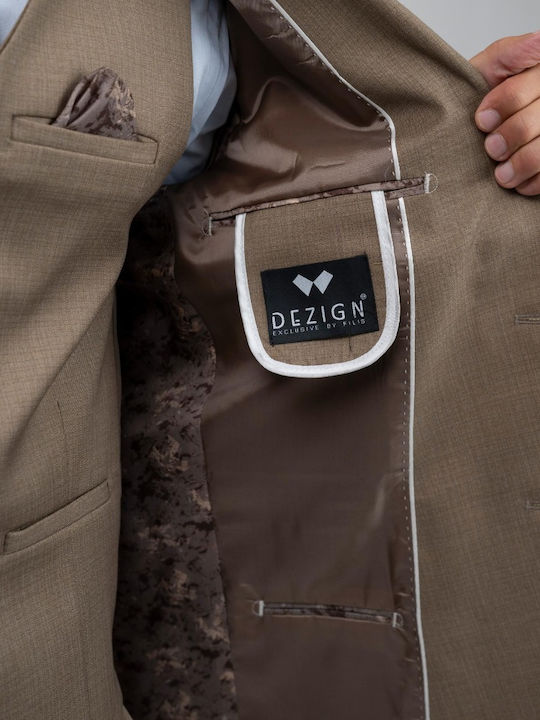 Men’s Beige Suit
