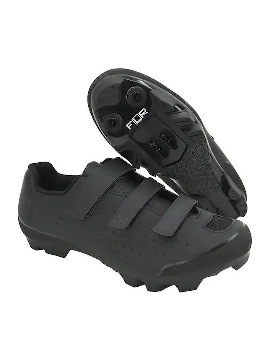 FLR Unisex Niedrige Schwarze Mountainbike-Schuhe FLR Unisex Niedrige Schwarze Mountainbike-Schuhe