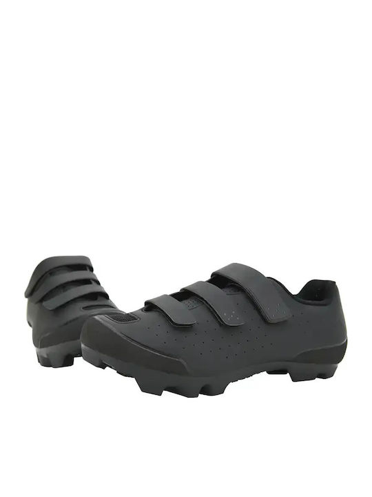 FLR Unisex Niedrige Schwarze Mountainbike-Schuhe